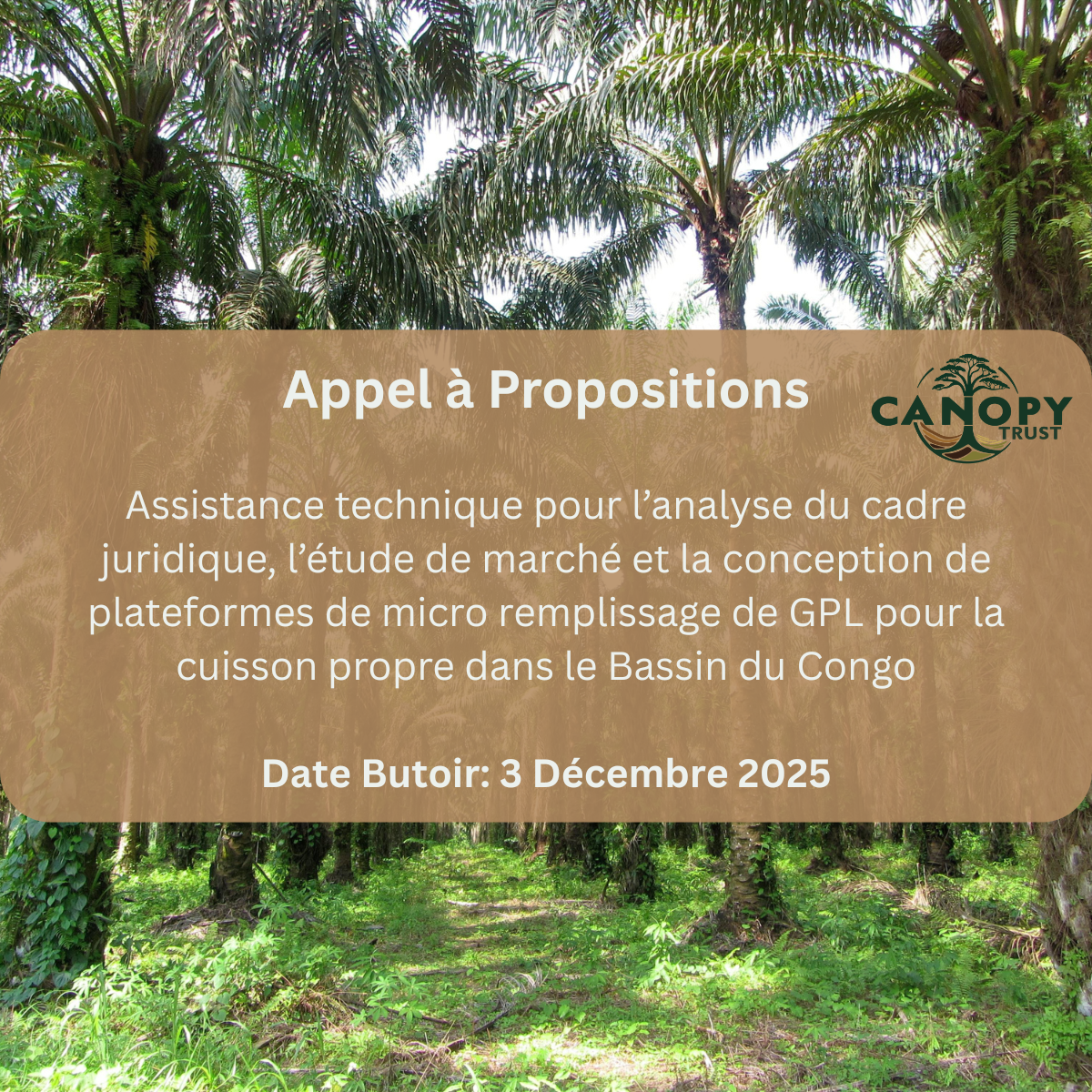 Appel à Propositions – Cuisson propre au GPL