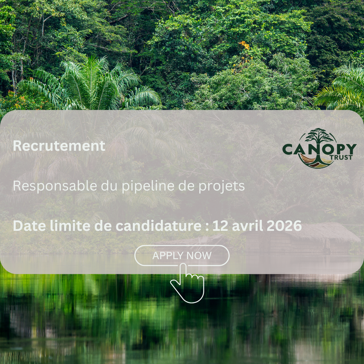 Modifié-Recrutement- Responsable du pipeline de projets