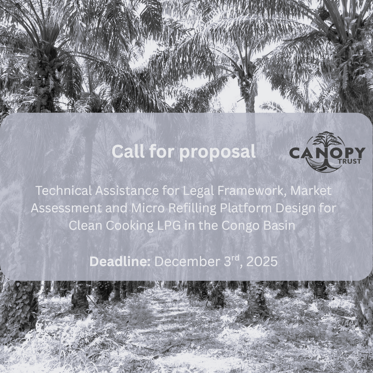 Closed-Call for Proposal – Clean Cooking LPG